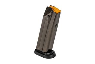 The FN America FNS 17 round magazine is designed for 9mm ammunition